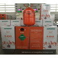 Ar condicionado de suprimento de fábrica 99,9% de pureza 10,9 kg refrigerante R404A 404 404A GAS REFRIGERANTE R404A